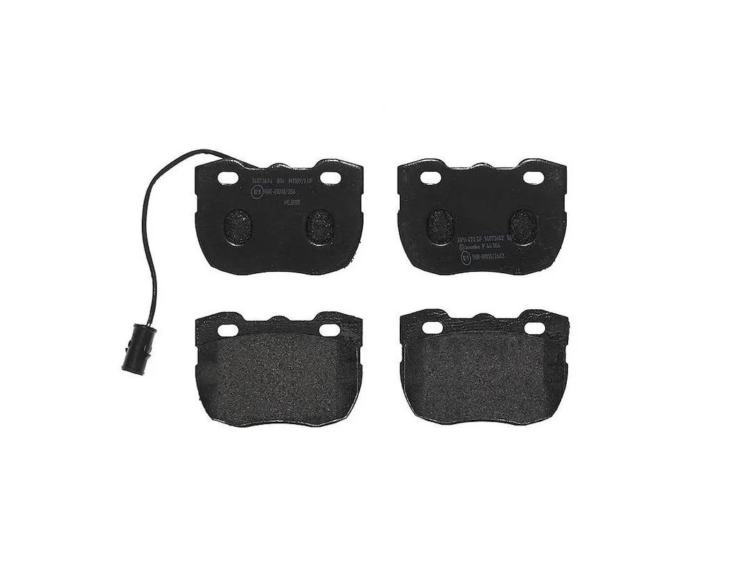 P44004 – BREMBO Brake Pad, FMSI Number D520-7401 Low-Metallic Set Of 4
